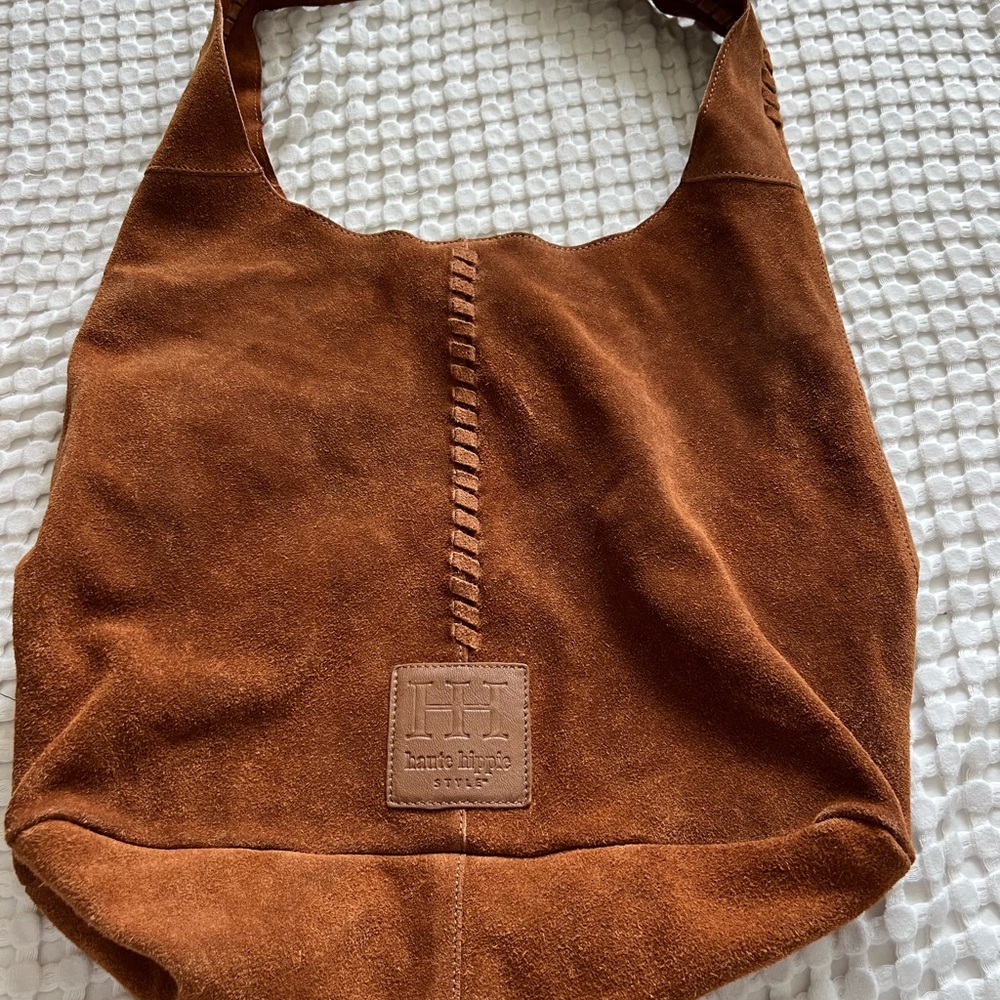 Haut hippie leather bag